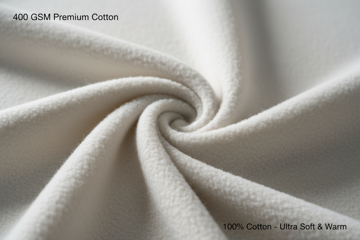 400 GSM Cotton Fabric Closeup