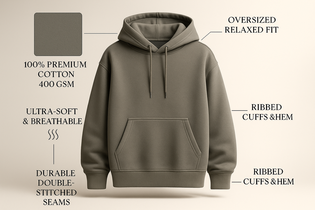 Premium Hoodie Features