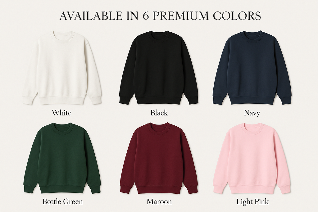 All Available Colors Display