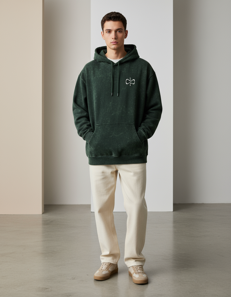 Kapda Acid Wash Hoodie